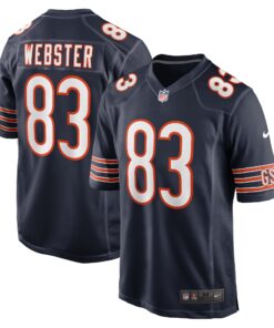 Nsimba Webster Chicago Bears  Team Game Jersey   Navy