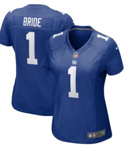 Number 1 Bride New York Giants  Women_s Game Jersey  Royal