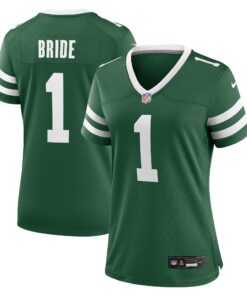 Number 1 Bride New York Jets  Women_s Game Jersey  Legacy Green