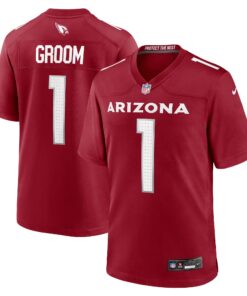 Number 1 Groom Arizona Cardinals  Game Jersey  Cardinal