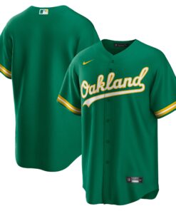 Oakland AthleticsAlternate Replica Team Jersey  Green