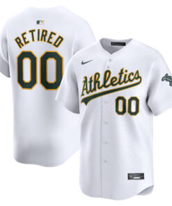 Oakland AthleticsHome Limited PickAPlayer Retired Roster Jersey  White