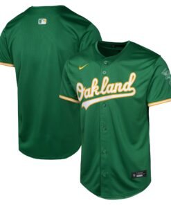 Oakland AthleticsYouth Alternate Limited Jersey  Green
