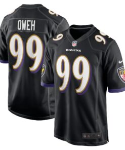 Odafe Oweh Baltimore Ravens  Game Jersey  Black