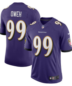 Odafe Oweh Baltimore Ravens  Vapor Limited Jersey  Purple