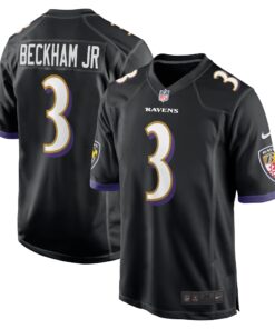 Odell Beckham Jr. Baltimore Ravens  Alternate Game Jersey  Black