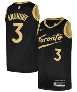 OG Anunoby Toronto Raptors Swingman Player Jersey - City Edition - Black