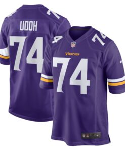Oli Udoh Minnesota Vikings  Game Jersey  Purple