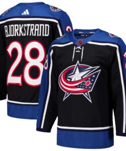 Oliver Bjorkstrand Columbus Blue Jackets Reverse Retro 2.0 Authentic Player Jersey  Black
