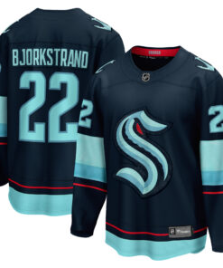 Oliver Bjorkstrand Seattle Kraken Fanatics Home Breakaway Player Jersey  Deep Sea Blue