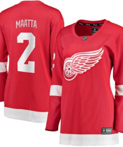 Olli Maatta Detroit Red Wings Fanatics Women_s Home Breakaway Player Jersey  Red