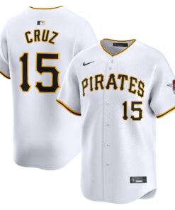 Oneil Cruz Pittsburgh PiratesHome Limited Player Jersey  White