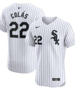 Oscar Colas Chicago White SoxHome Elite Player Jersey  White