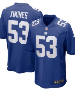 Oshane Ximines New York Giants  Game Jersey  Royal