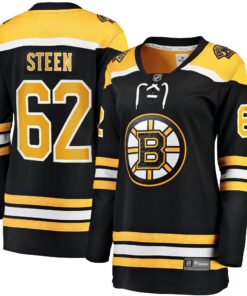 Oskar Steen Boston Bruins Fanatics Women_s Home Breakaway Player Jersey  Black