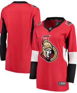 Ottawa Senators Fanatics Women_s Breakaway Home Blank Jersey  Red