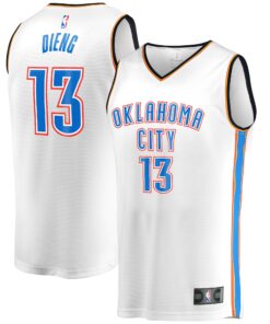 Ousmane Dieng Oklahoma City Thunder Fanatics Fast Break Player Jersey - Association Edition - White