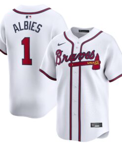 Ozzie Albies Atlanta BravesHome Limited Player Jersey  White