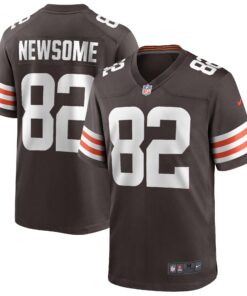 Ozzie Newsome Cleveland Browns  Game Retired Player Jersey  Brown