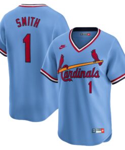 Ozzie Smith St. Louis CardinalsThrowback Cooperstown Limited Jersey  Royal