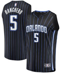 Paolo Banchero Orlando Magic Fanatics Youth Fast Break Player Jersey - Icon Edition - Black