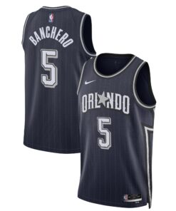 Paolo Banchero Orlando Magic Unisex 202324 Swingman Jersey - Navy - City Edition