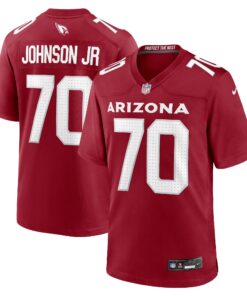 Paris Johnson Jr. Arizona Cardinals  2023 NFL Draft First Round Pick Game Jersey  Cardinal