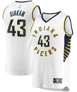Pascal Siakam Indiana Pacers Fanatics Youth Fast Break Player Jersey - Association Edition - White