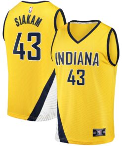 Pascal Siakam Indiana Pacers Fanatics Youth Fast Break Player Jersey - Statement Edition - Gold