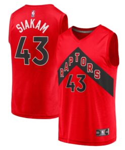 Pascal Siakam Toronto Raptors Fanatics Fast Break Replica Jersey - Icon Edition - Red