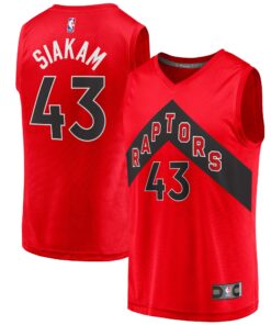 Pascal Siakam Toronto Raptors Fanatics Youth Fast Break Player Jersey - Red - Icon Edition