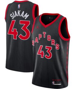 Pascal Siakam Toronto Raptors Jordan Brand 202021 Swingman Jersey - Statement Edition - Black