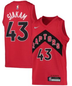 Pascal Siakam Toronto Raptors Youth 202122 Diamond Swingman Jersey - Icon Edition - Red