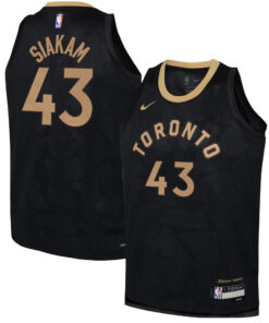 Pascal Siakam Toronto Raptors Youth 202223 Swingman Jersey - City Edition - Black