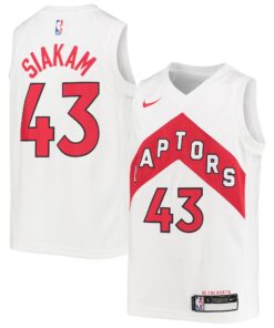 Pascal Siakam Toronto Raptors Youth Swingman Jersey - Association Edition - White