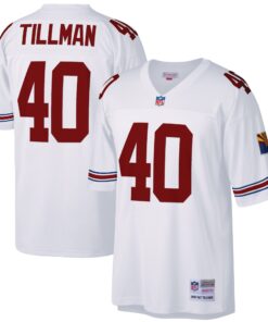 Pat Tillman Arizona Cardinals Mitchell amp Ness Big amp Tall 2000 Retired Player Replica Jersey  White