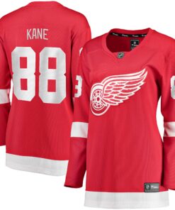 Patrick Kane Detroit Red Wings Fanatics Women_s Home Breakaway Player Jersey  Red