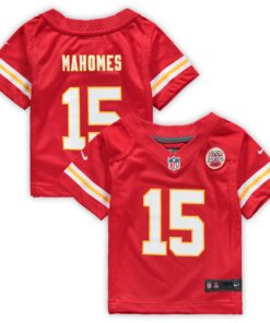 Patrick Mahomes Kansas City Chiefs  Infant Game Jersey  Red