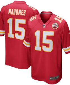 Patrick Mahomes Kansas City Chiefs  Youth Game Jersey  Red