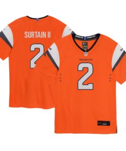 Patrick Surtain II Denver Broncos  Infant Mile High Collection Game Jersey  Orange