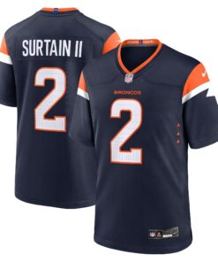 Patrick Surtain II Denver Broncos  Mile High Collection Alternate Game Jersey  Navy