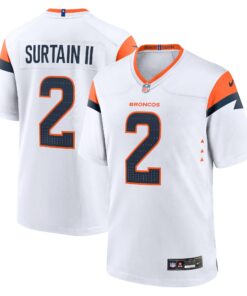 Patrick Surtain II Denver Broncos  Mile High Collection Game Jersey  White