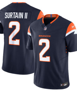 Patrick Surtain II Denver Broncos  Mile High Collection Vapor F.U.S.E. Limited Jersey  Navy