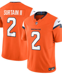 Patrick Surtain II Denver Broncos  Mile High Collection Vapor F.U.S.E. Limited Jersey  Orange