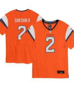Patrick Surtain II Denver Broncos  Preschool Mile High Collection Game Jersey  Orange 1