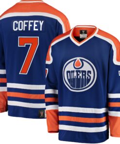 Paul Coffey Edmonton Oilers Fanatics Premier Breakaway Retired Player Jersey  Blue