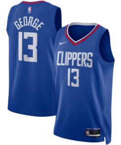 Paul George LA Clippers Unisex Swingman Jersey - Icon Edition - Royal
