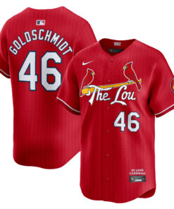Paul Goldschmidt St. Louis Cardinals2024 City Connect Limited Player Jersey  Red