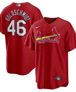 Paul Goldschmidt St. Louis CardinalsAlternate Replica Player Name Jersey  Red