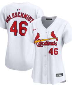 Paul Goldschmidt St. Louis CardinalsWomen_s Home Limited Player Jersey  White
